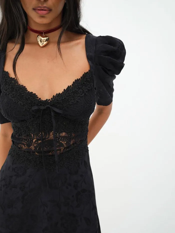 For Love and Lemons Dresses Danielle Mini Dress Black 8211 Women For Love and Lemons Dresses Danielle Mini Dress Black 8211 Women