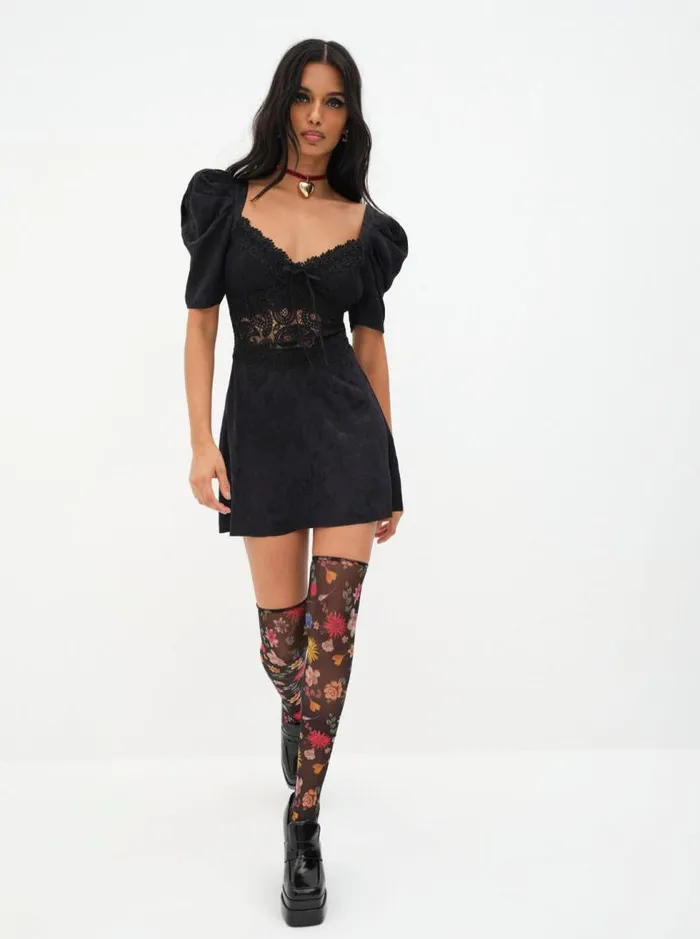 For Love and Lemons Dresses Danielle Mini Dress Black 8211 Women For Love and Lemons Dresses Danielle Mini Dress Black 8211 Women