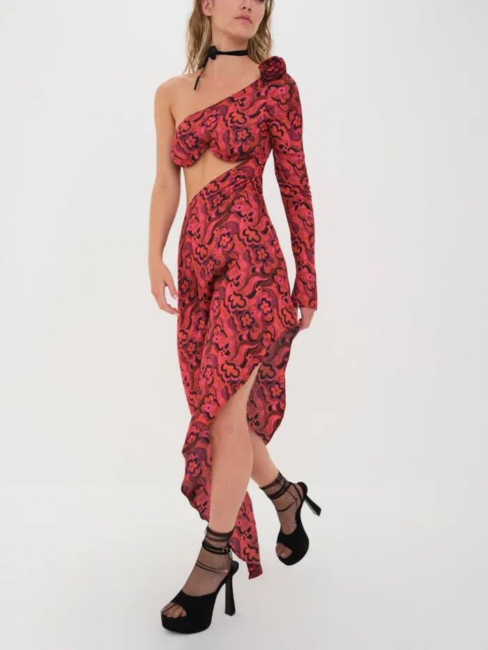 For Love and Lemons Dresses Davina Maxi Dress Red 8211 Women For Love and Lemons Dresses Davina Maxi Dress Red 8211 Women