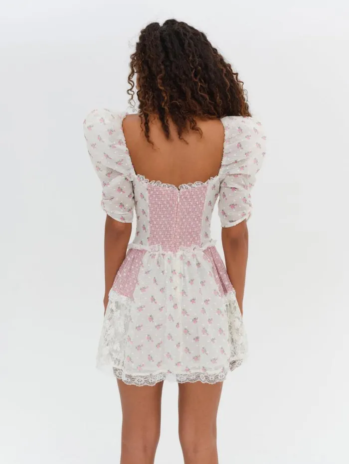 For Love and Lemons Dresses Francine Mini Dress Pink 8211 Women For Love and Lemons Dresses Francine Mini Dress Pink 8211 Women
