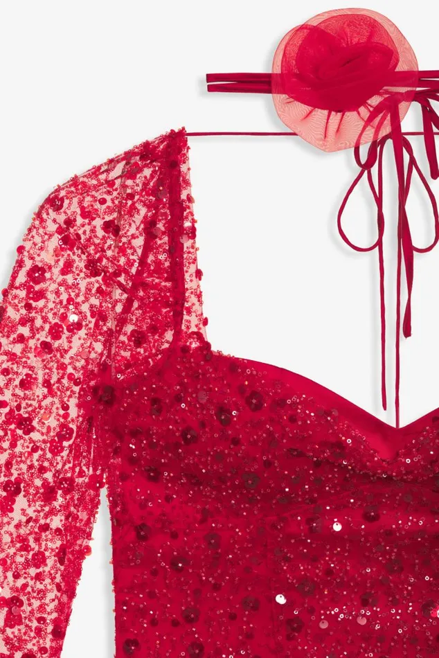 For Love and Lemons Dresses Gwendolyn Mini Dress Red 8211 Women For Love and Lemons Dresses Gwendolyn Mini Dress Red 8211 Women