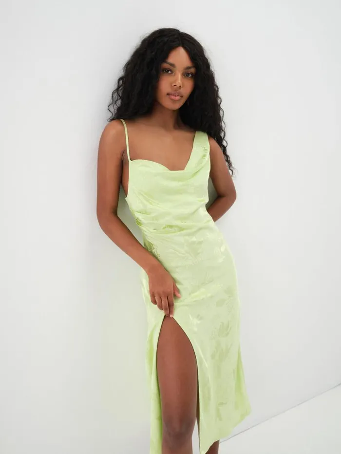 For Love and Lemons Dresses Ilana Midi Dress Green 8211 Women For Love and Lemons Dresses Ilana Midi Dress Green 8211 Women