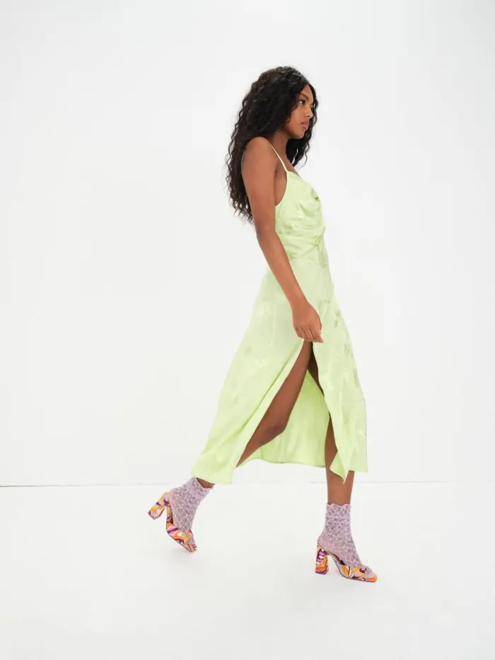 For Love and Lemons Dresses Ilana Midi Dress Green 8211 Women For Love and Lemons Dresses Ilana Midi Dress Green 8211 Women