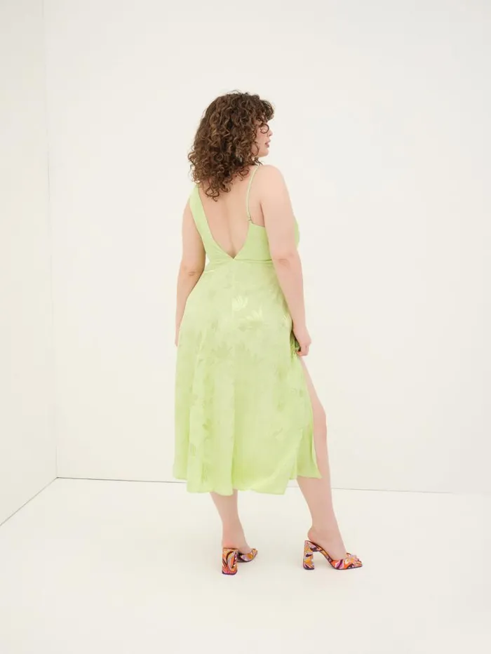 For Love and Lemons Dresses Ilana Midi Dress Green 8211 Women For Love and Lemons Dresses Ilana Midi Dress Green 8211 Women