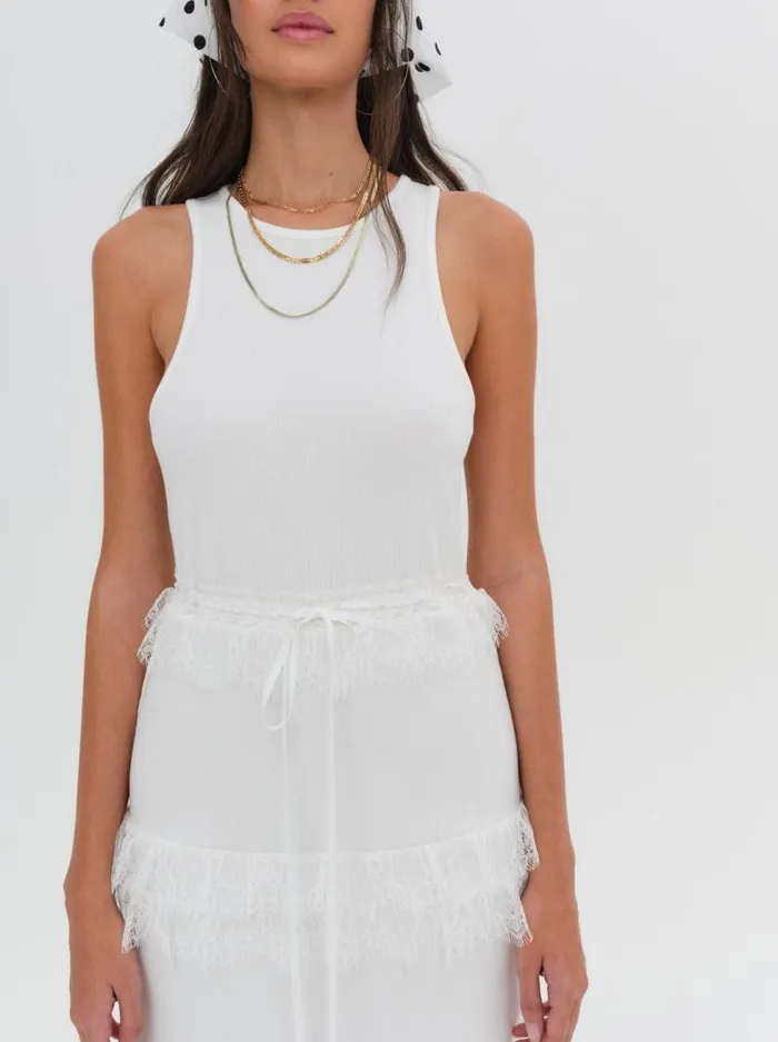 For Love and Lemons Dresses Joan Maxi Dress White 8211 Women For Love and Lemons Dresses Joan Maxi Dress White 8211 Women