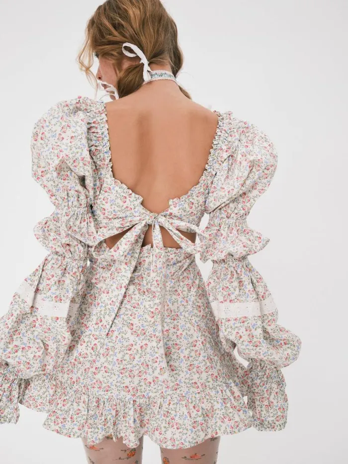 For Love and Lemons Dresses Lucca Mini Dress Multi 8211 Women For Love and Lemons Dresses Lucca Mini Dress Multi 8211 Women