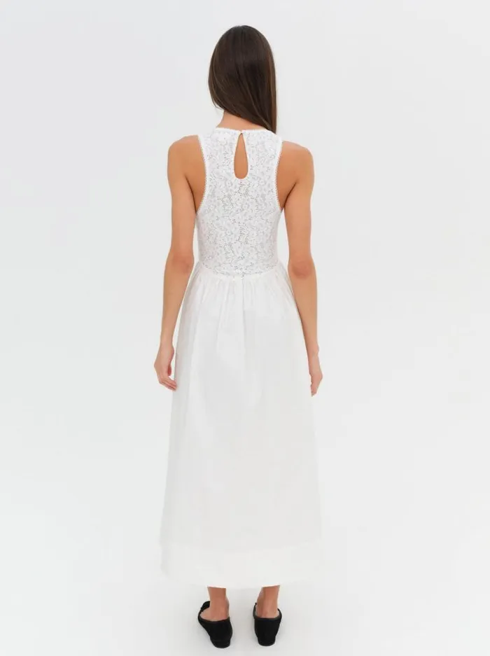 For Love and Lemons Dresses Mandy Midi Dress White 8211 Women For Love and Lemons Dresses Mandy Midi Dress White 8211 Women