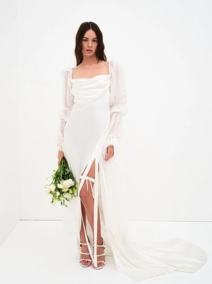 For Love and Lemons Dresses Willow Bridal Gown White 8211 Women