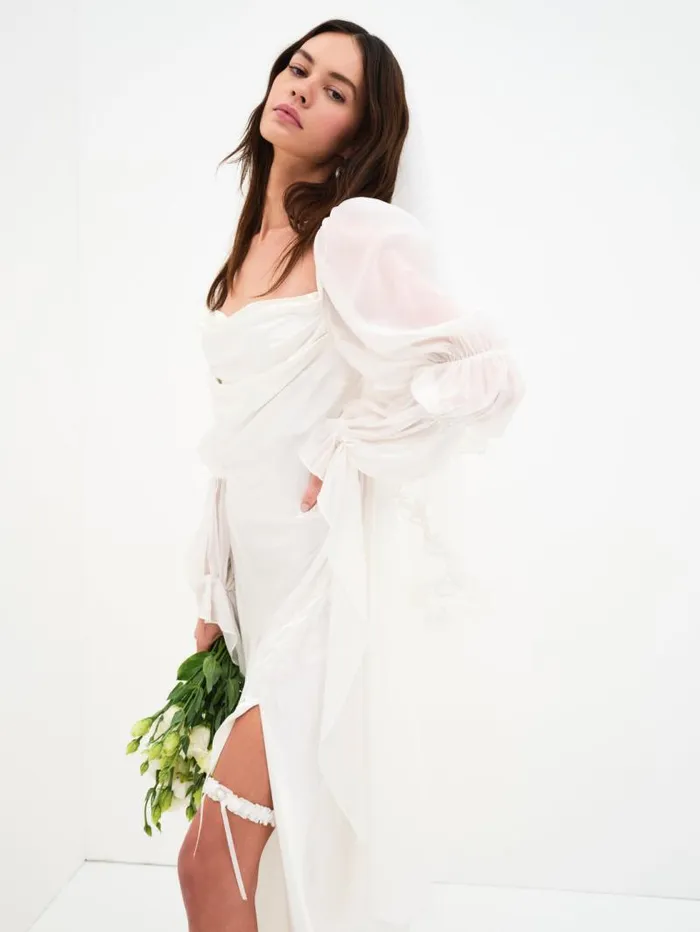 For Love and Lemons Dresses Willow Bridal Gown White 8211 Women For Love and Lemons Dresses Willow Bridal Gown White 8211 Women