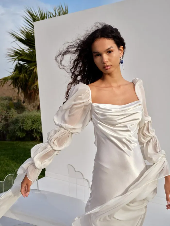 For Love and Lemons Dresses Willow Bridal Gown White 8211 Women For Love and Lemons Dresses Willow Bridal Gown White 8211 Women