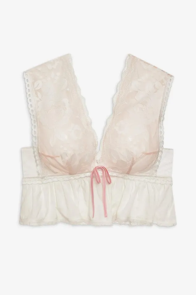 For Love and Lemons Lingerie Alexa Sleep Top Ivory 8211 Women For Love and Lemons Lingerie Alexa Sleep Top Ivory 8211 Women
