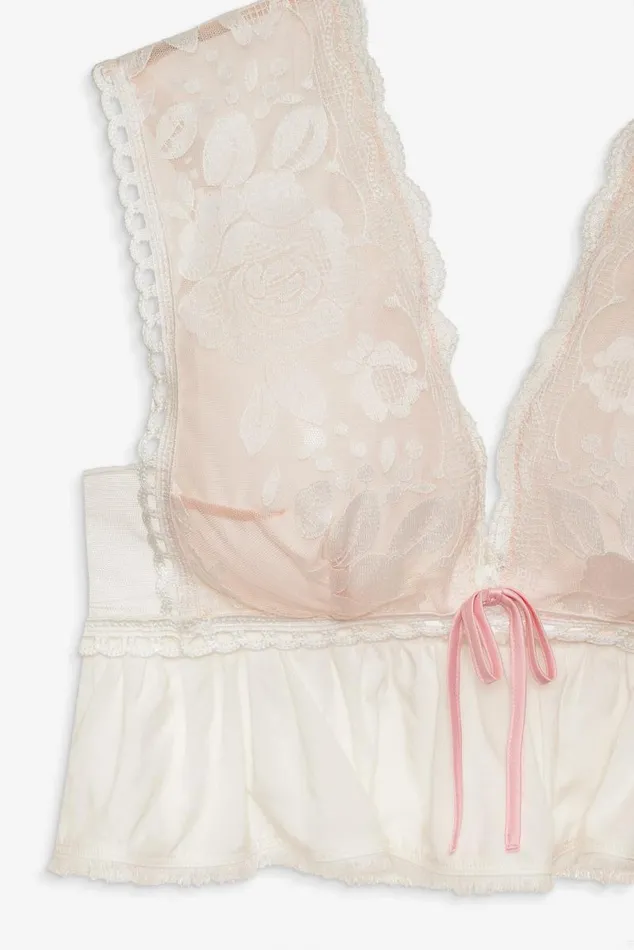 For Love and Lemons Lingerie Alexa Sleep Top Ivory 8211 Women For Love and Lemons Lingerie Alexa Sleep Top Ivory 8211 Women