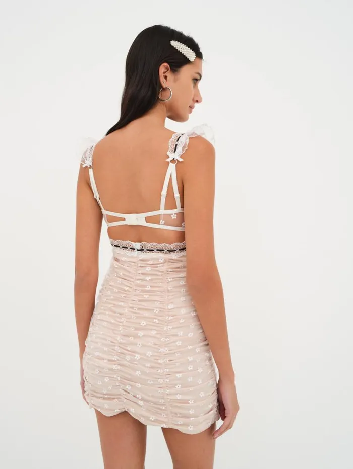 For Love and Lemons Lingerie Elizabeth Slip Dress Neutral 8211 Women For Love and Lemons Lingerie Elizabeth Slip Dress Neutral 8211 Women