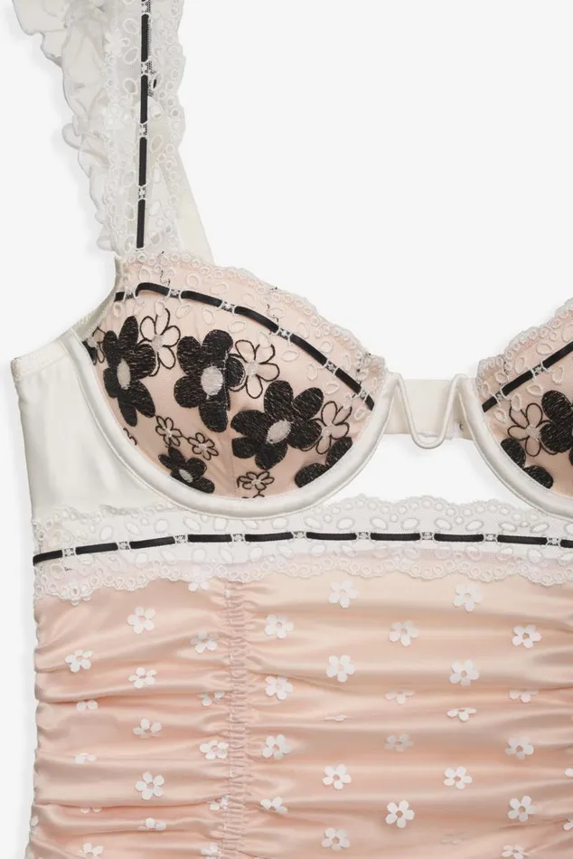 For Love and Lemons Lingerie Elizabeth Slip Dress Neutral 8211 Women For Love and Lemons Lingerie Elizabeth Slip Dress Neutral 8211 Women