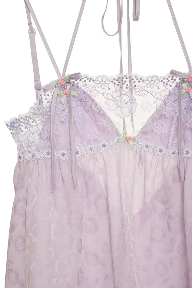 For Love and Lemons Lingerie Margaux Slip Dress Purple 8211 Women For Love and Lemons Lingerie Margaux Slip Dress Purple 8211 Women
