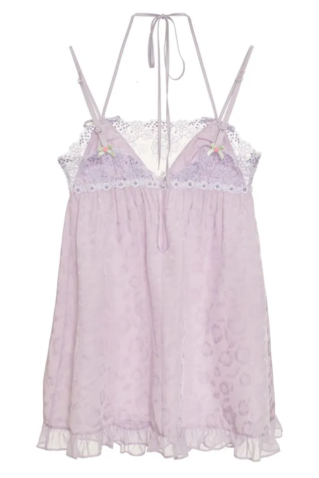 For Love and Lemons Lingerie Margaux Slip Dress Purple 8211 Women For Love and Lemons Lingerie Margaux Slip Dress Purple 8211 Women