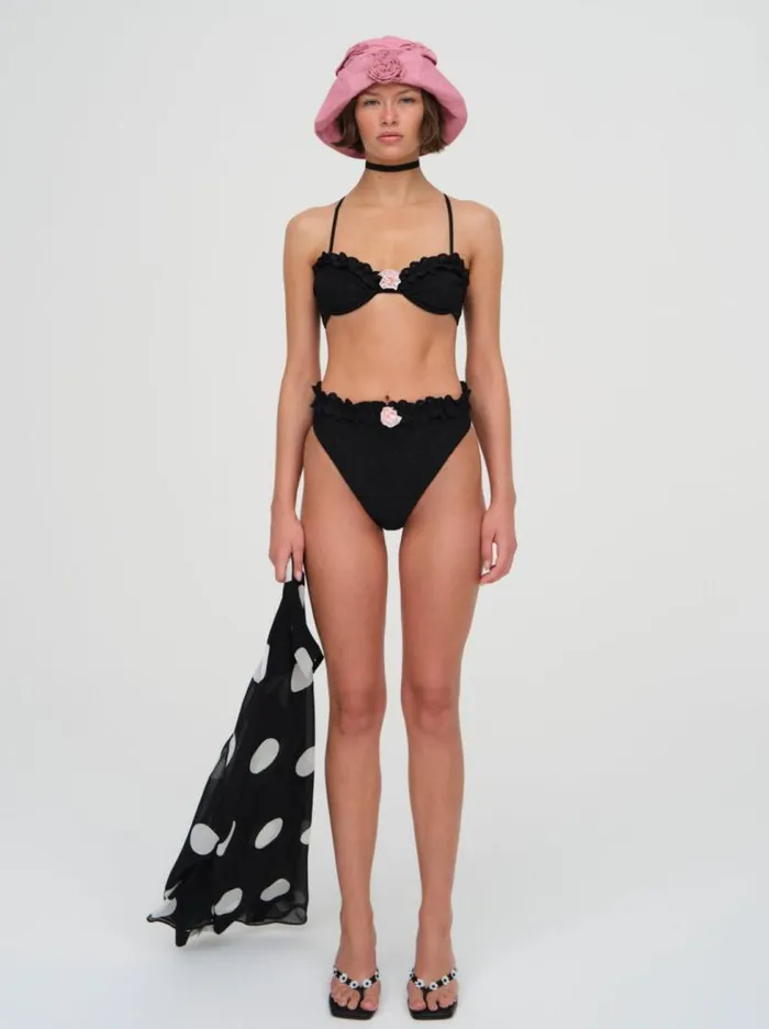 For Love and Lemons Swim Clove Underwire Bikini Top Black 8211 Women For Love and Lemons Swim Clove Underwire Bikini Top Black 8211 Women