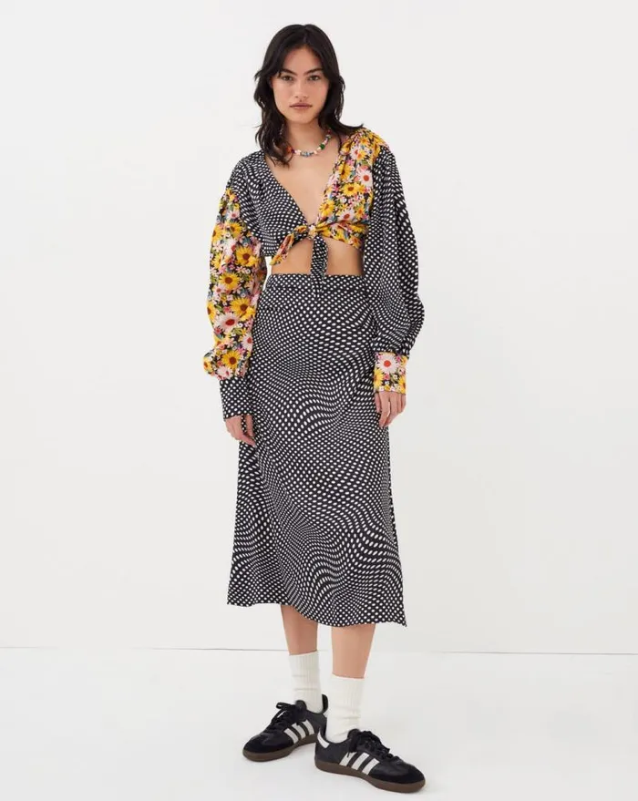 For Love and Lemons Tops Anya Crop Top Black 8211 Women For Love and Lemons Tops Anya Crop Top Black 8211 Women