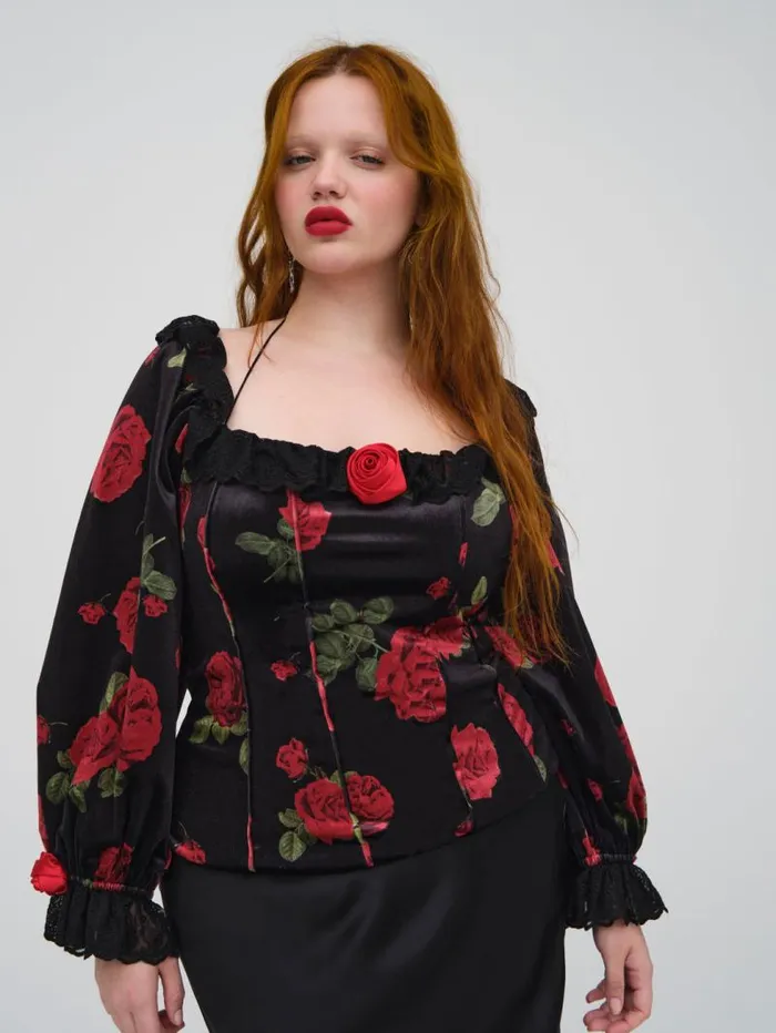For Love and Lemons Tops Yara Top Black 8211 Women For Love and Lemons Tops Yara Top Black 8211 Women