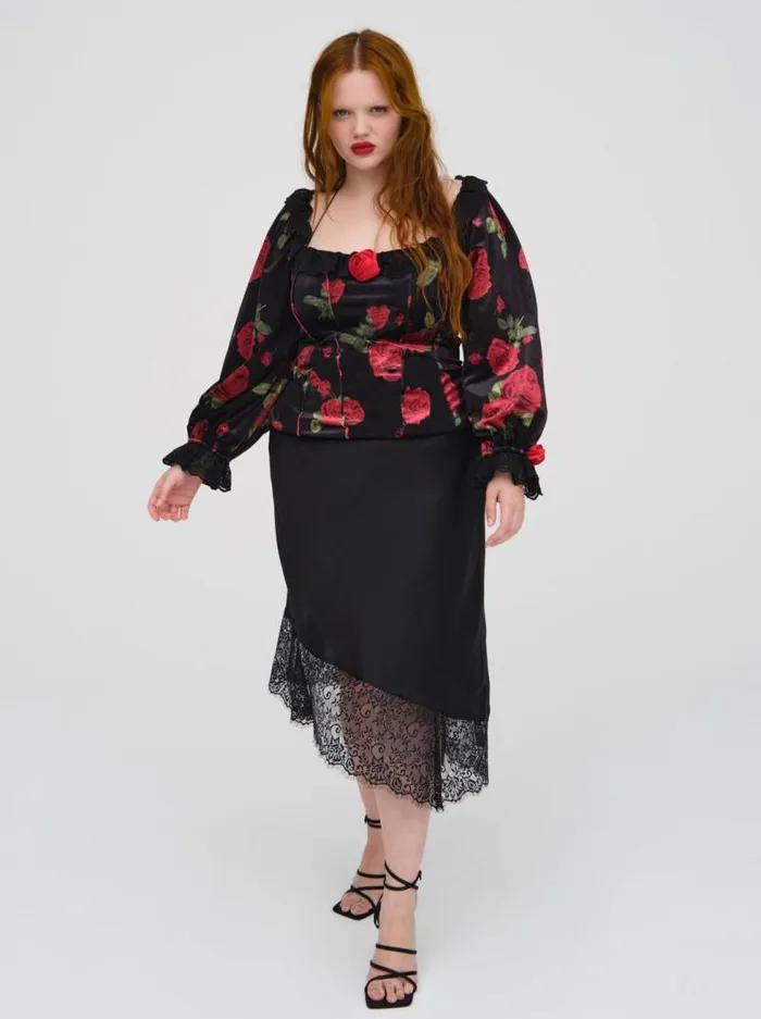 For Love and Lemons Tops Yara Top Black 8211 Women For Love and Lemons Tops Yara Top Black 8211 Women