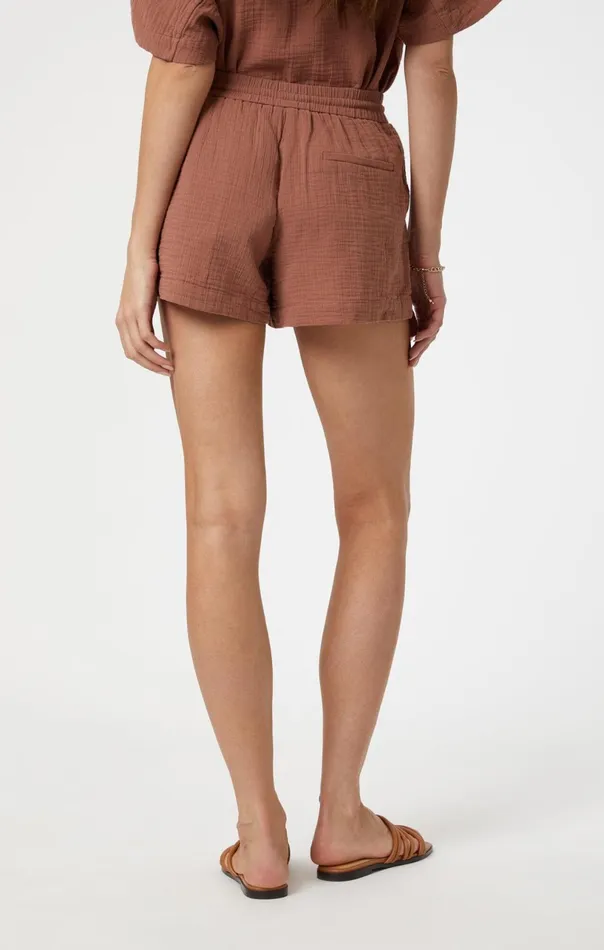 Gauze Shorts In Brownie Women Mavi Jeans Shorts Gauze Shorts In Brownie Women Mavi Jeans Shorts