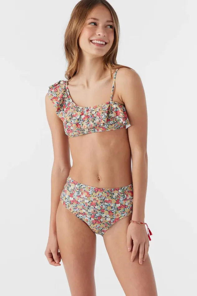 GIRL039S EDEN DITSY ASYMM RUFFLE TOP SWIM SET Multi Clr Kids O039NEILL Girl039S Sale GIRL039S EDEN DITSY ASYMM RUFFLE TOP SWIM SET Multi Clr Kids O039NEILL Girl039S Sale