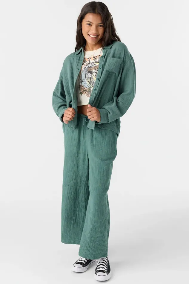 GIRL039S LENITA LONG SLEEVE TOP Silver Pine Women O039NEILL Collections