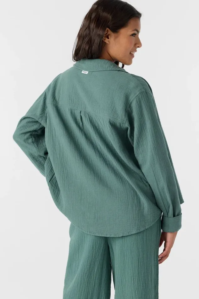 GIRL039S LENITA LONG SLEEVE TOP Silver Pine Women O039NEILL Collections