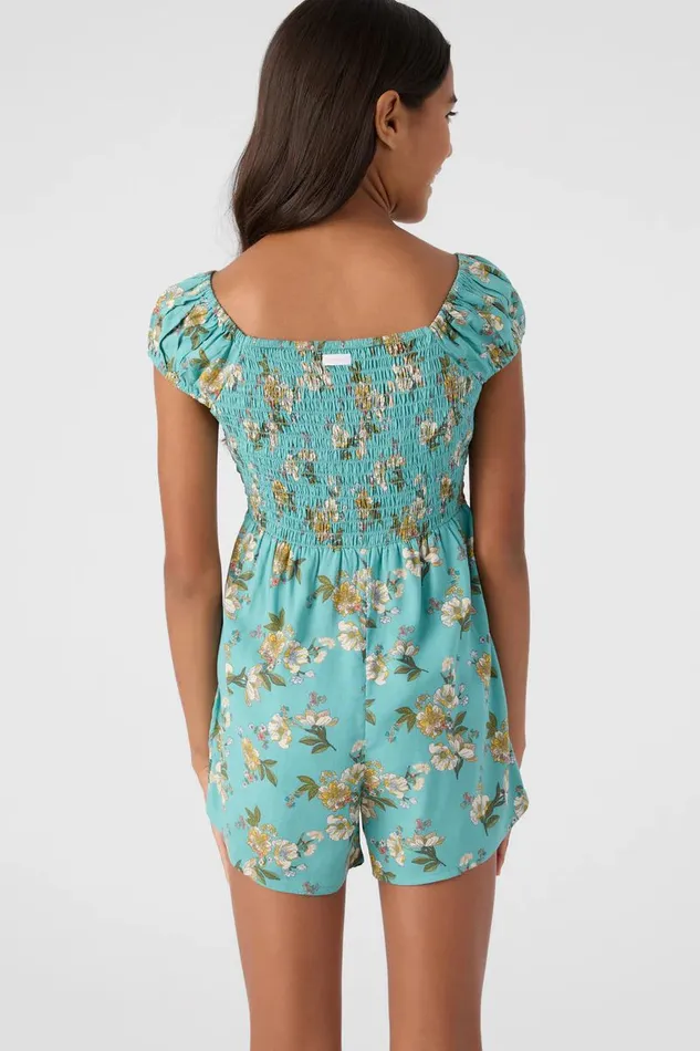 GIRL039S LOREN WOVEN ROMPER Canton Kids O039NEILL Girl039S Clothing