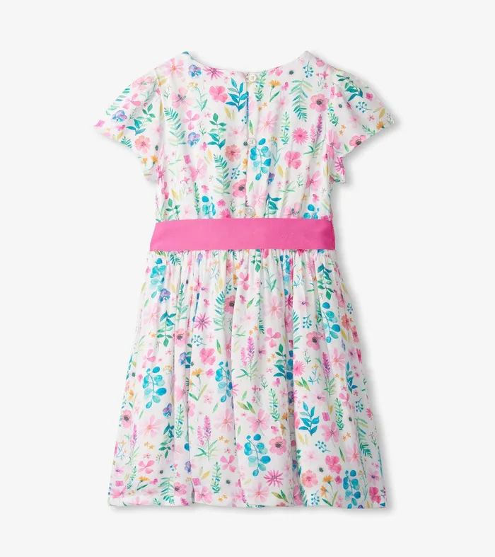 Girls Pressed Flower Garden Dress Hatley