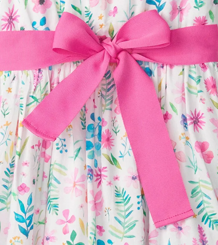 Girls Pressed Flower Garden Dress Hatley