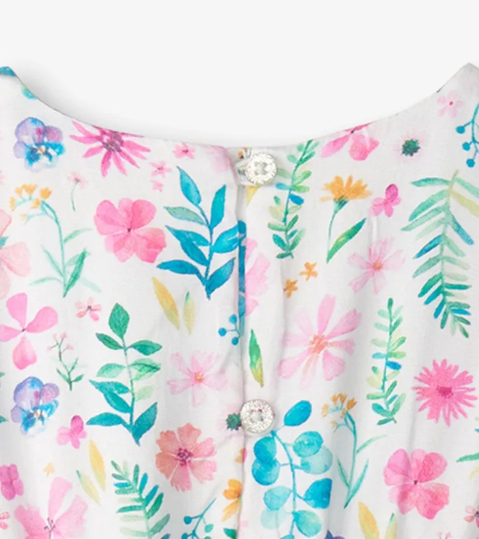 Girls Pressed Flower Garden Dress Hatley