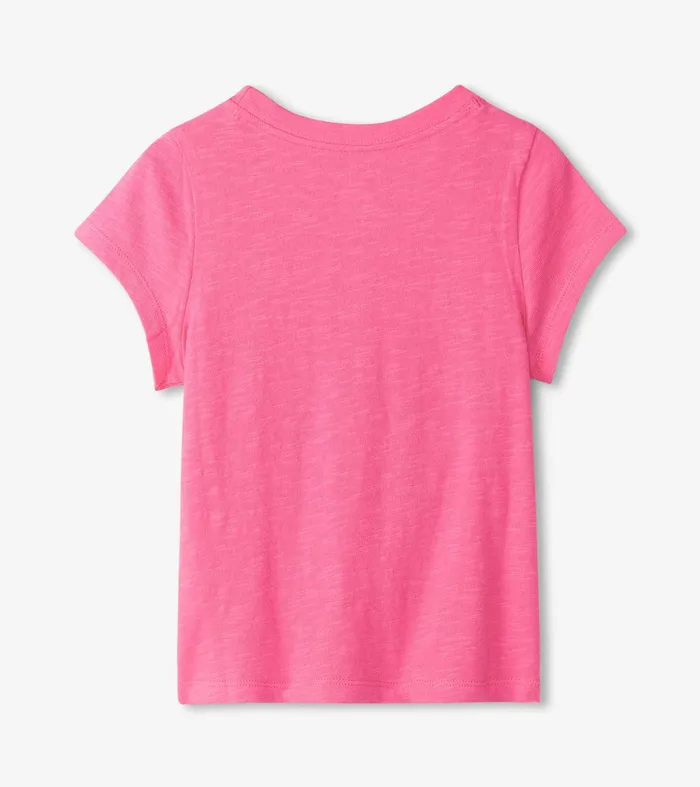 Girls Pretty Cheetah Graphic Tee Hatley