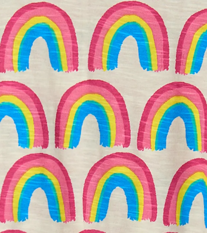 Girls Pretty Rainbows Drop Waist Dress Hatley