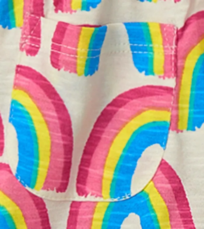 Girls Pretty Rainbows Drop Waist Dress Hatley