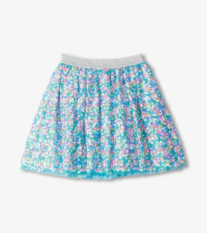 Girls Sequins Tulle Skirt Hatley