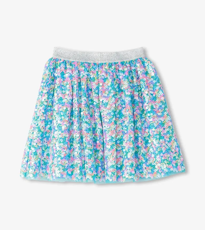 Girls Sequins Tulle Skirt Hatley