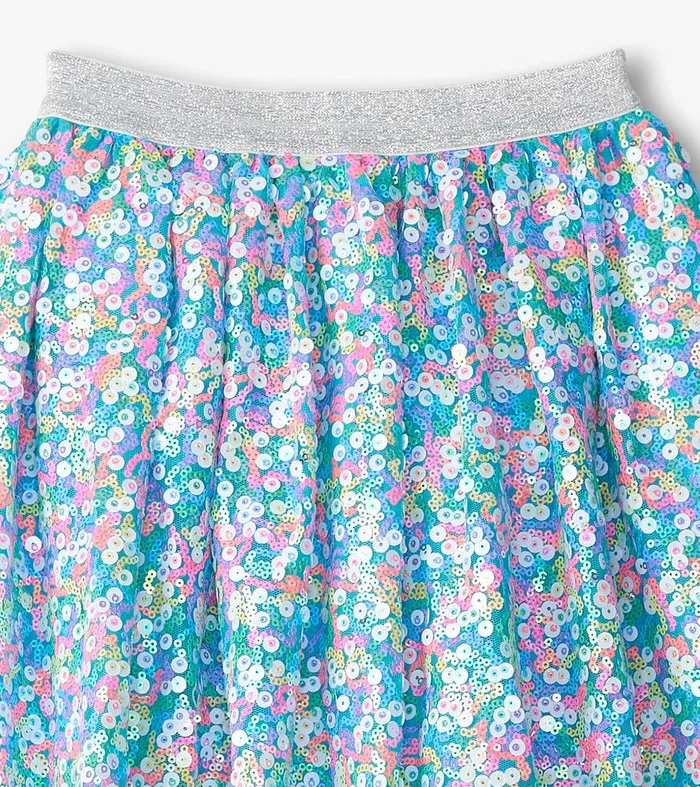 Girls Sequins Tulle Skirt Hatley