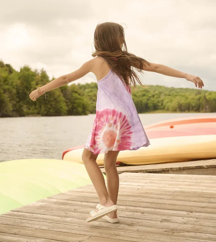 Girls Summer Sea Trapeze Dress Hatley