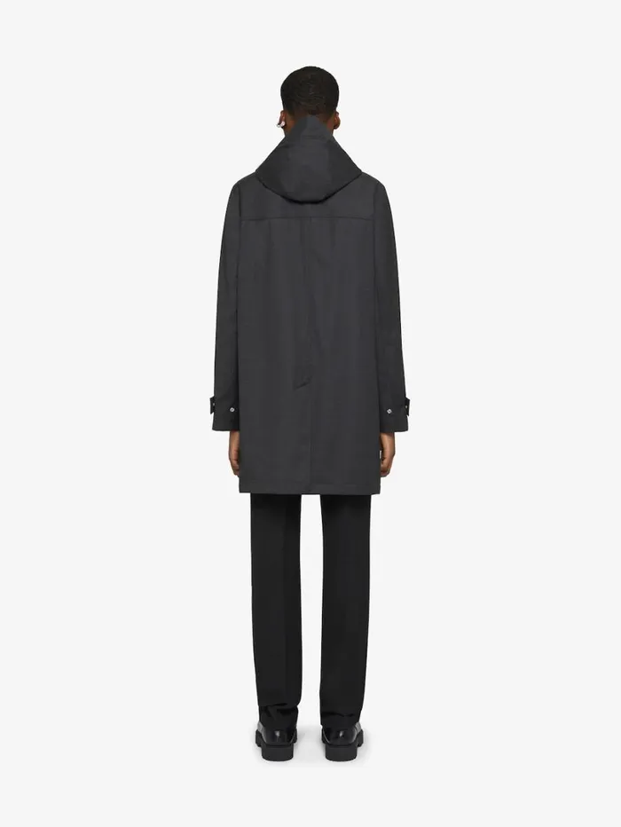 Givenchy 3in1 Parka In Wool Dark Greygrey Men Coats and Jackets