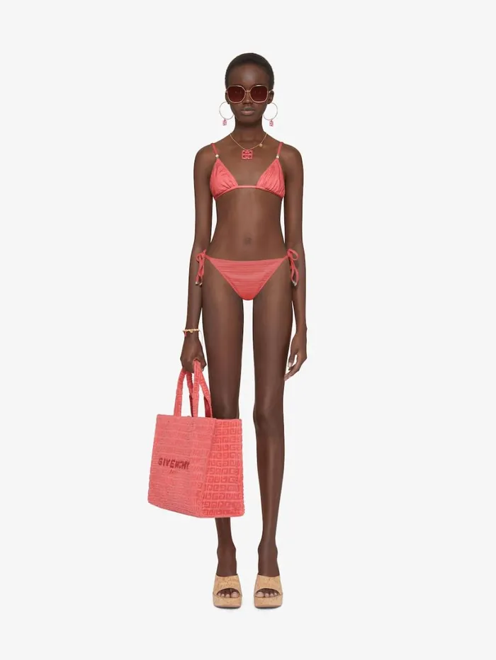 Givenchy 4G Bikini Bottom Coral Women Swimwear