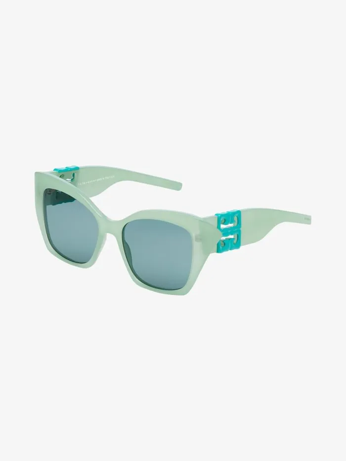 Givenchy 4G Liquid Injected Sunglasses Aqua Green Women Sunglasses