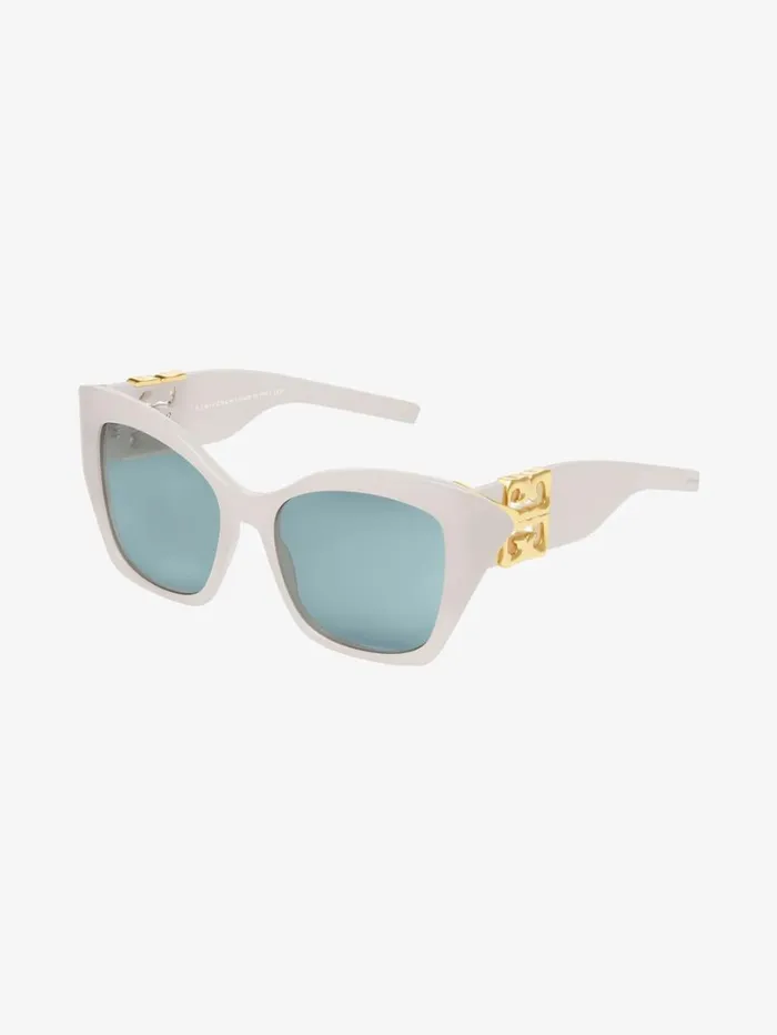 Givenchy 4G Liquid Injected Sunglasses Whitegolden Yellow Women Sunglasses