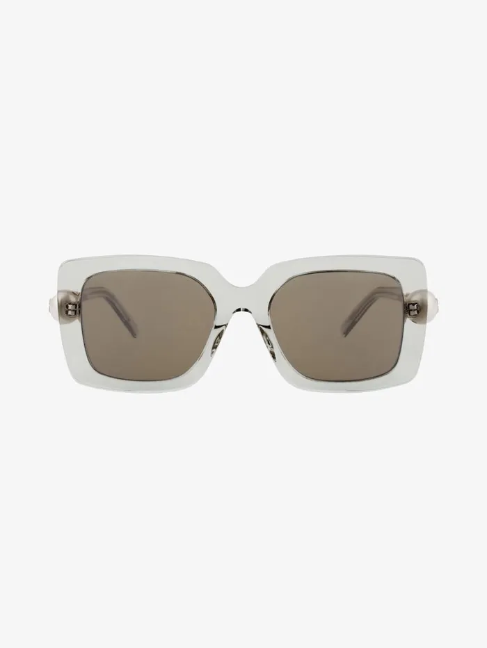 Givenchy 4G Pearl Sunglasses In Acetate With Crystals Light Grey Women Sunglasses Givenchy 4G Pearl Sunglasses In Acetate With Crystals Light Grey Women Sunglasses