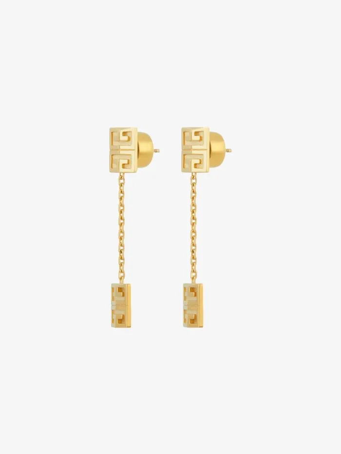 Givenchy 4G Pendant Earrings In Metal Golden Yellow Women Jewelry Givenchy 4G Pendant Earrings In Metal Golden Yellow Women Jewelry
