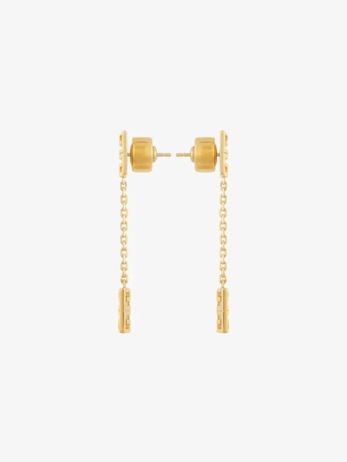 Givenchy 4G Pendant Earrings In Metal Golden Yellow Women Jewelry Givenchy 4G Pendant Earrings In Metal Golden Yellow Women Jewelry