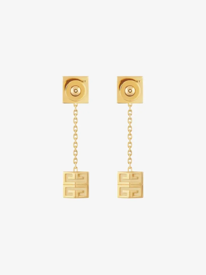 Givenchy 4G Pendant Earrings In Metal Golden Yellow Women Jewelry Givenchy 4G Pendant Earrings In Metal Golden Yellow Women Jewelry
