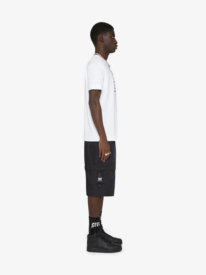 Givenchy 4G Stars Slim Fit Tshirt In Cotton White Men TShirts