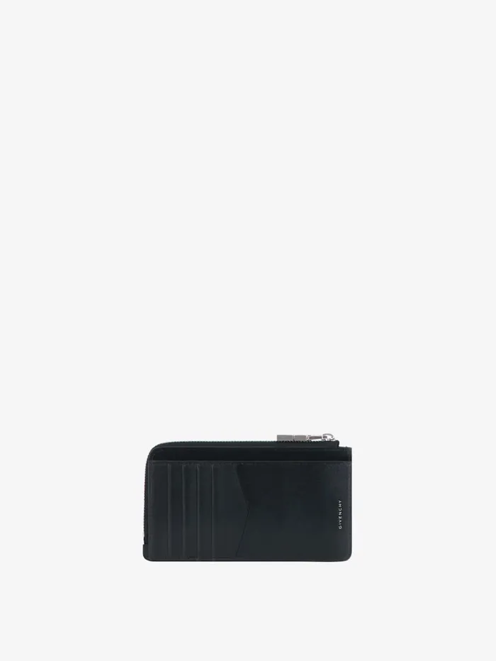 Givenchy 4G Zipped Card Holder In Box Leather Black Women Wallets and Card Holders Givenchy 4G Zipped Card Holder In Box Leather Black Women Wallets and Card Holders