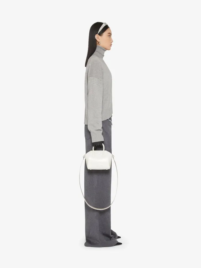 Givenchy Antigona Toy Bag In Box Leather Ivorynatural Beige Women Crossbody Bags Givenchy Antigona Toy Bag In Box Leather Ivorynatural Beige Women Crossbody Bags